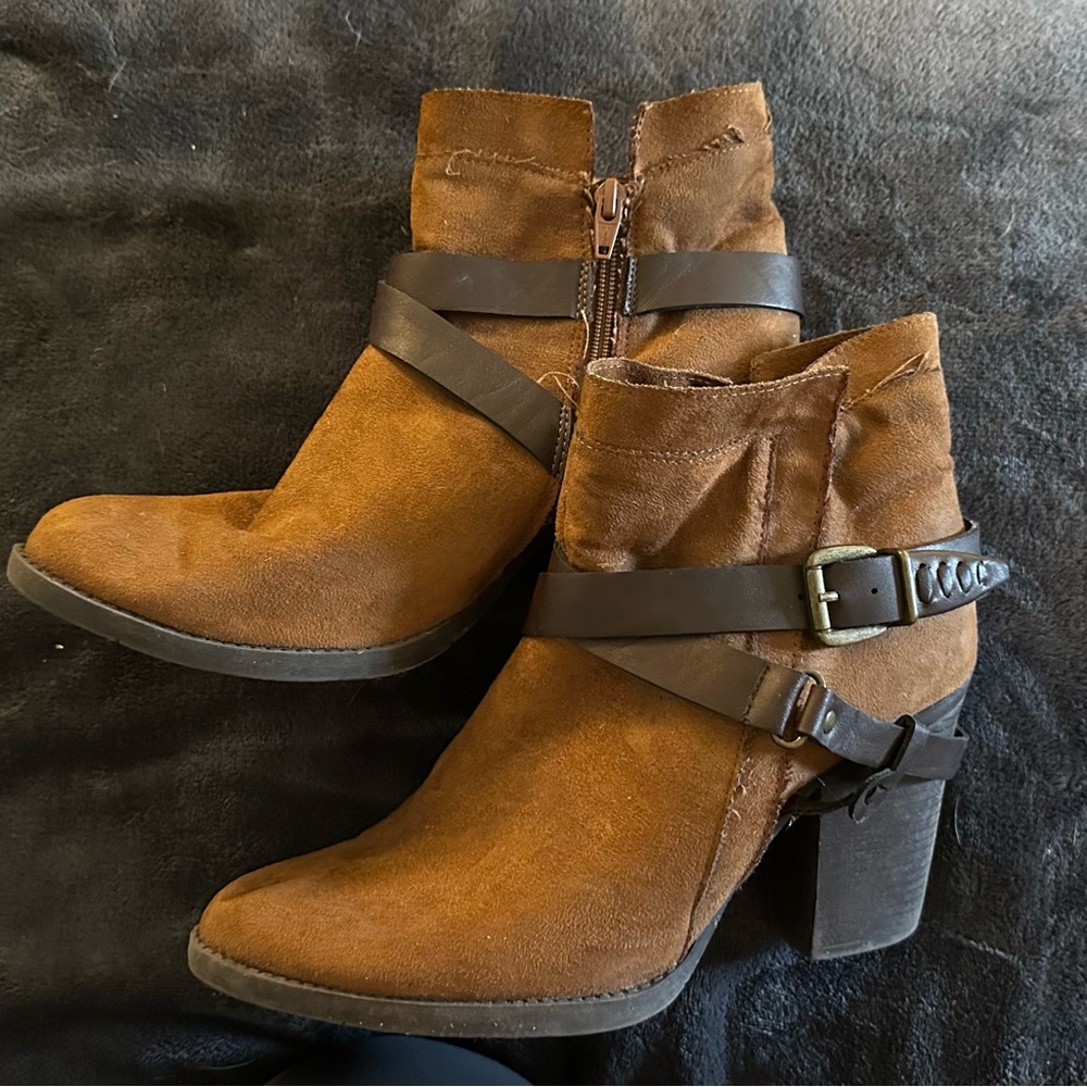 Brown Ankle Boots